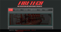 Desktop Screenshot of firetechcc.co.za